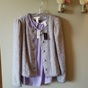 White House Black Market blazer set